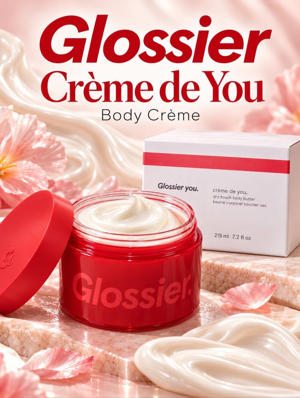Glossier Crème de You Dry-Touch Body Butter